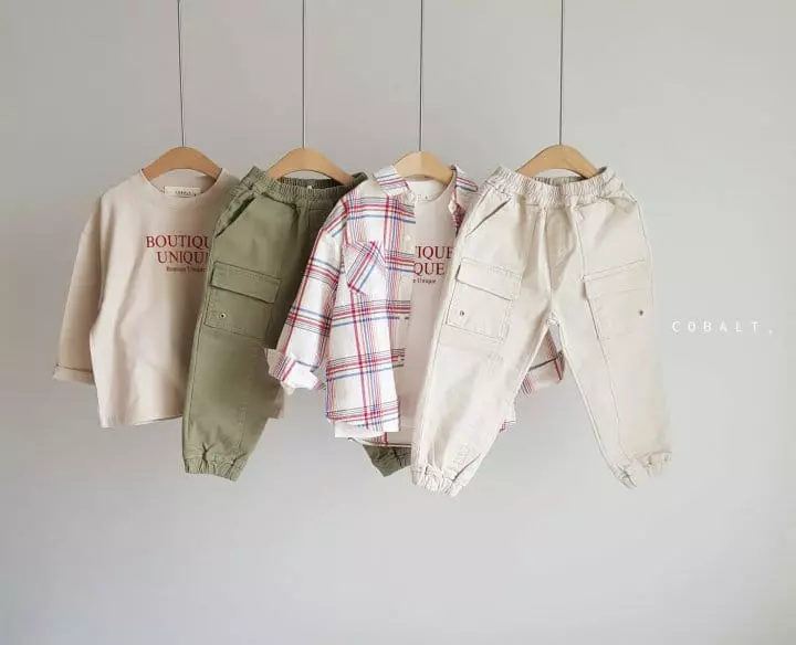 Cobalt - Korean Children Fashion - #toddlerclothing - Front Cargo Pants - 5
