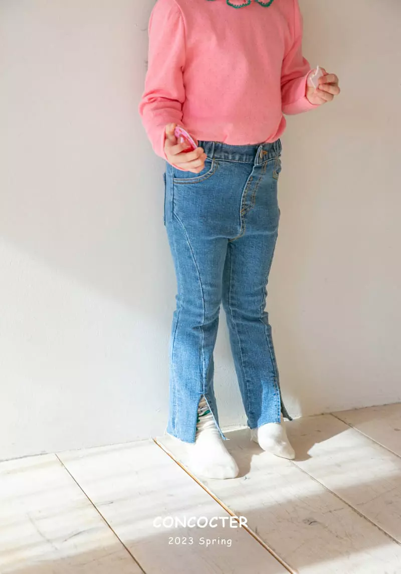 Concocter - Korean Children Fashion - #childofig - Frill Eyelet Tee - 5