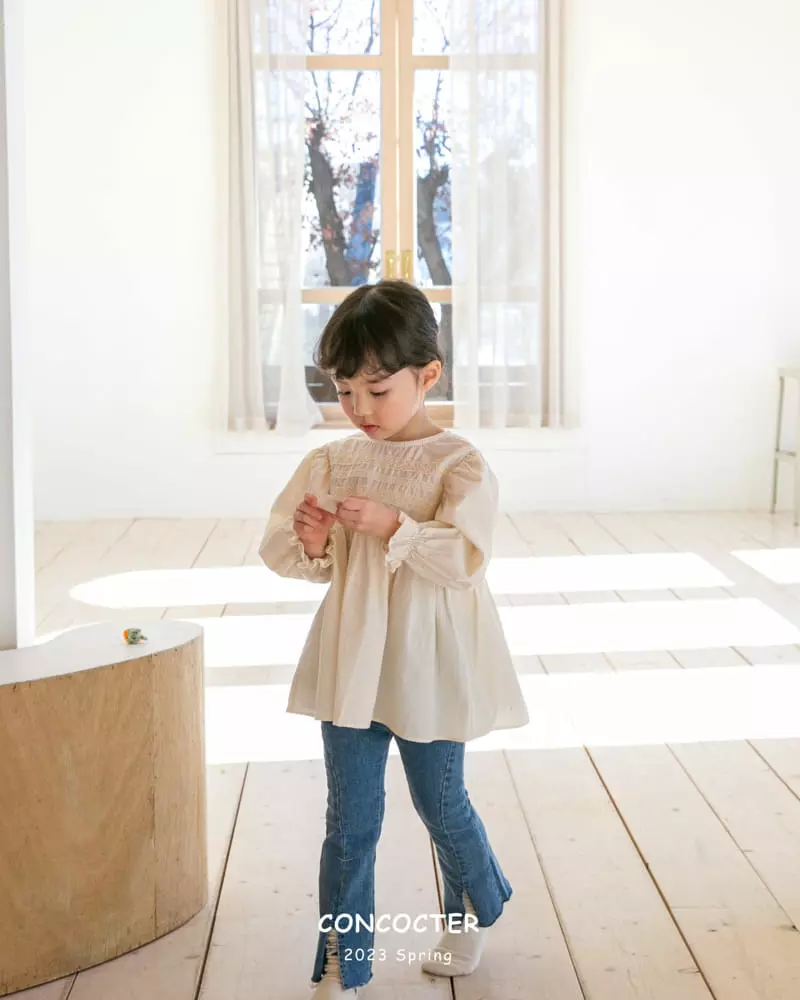 Concocter - Korean Children Fashion - #designkidswear - Lace Blouse - 11