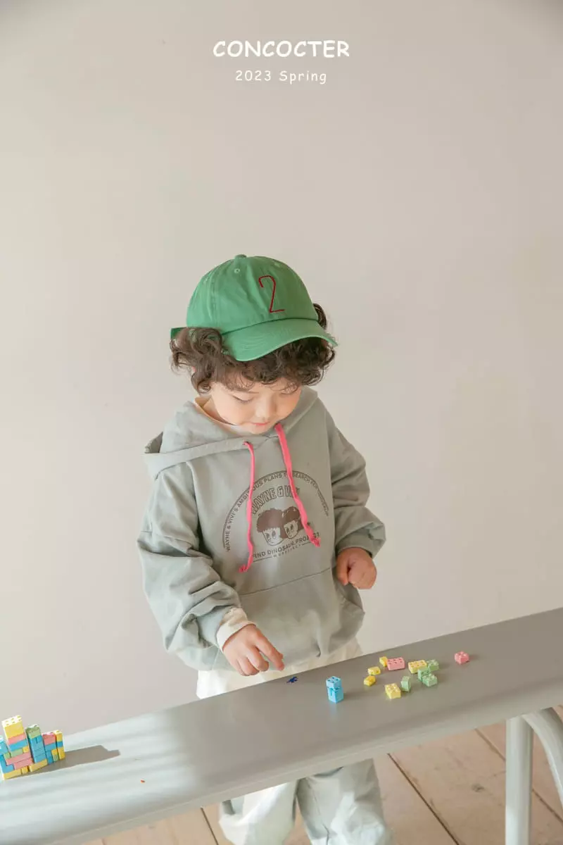 Concocter - Korean Children Fashion - #fashionkids - Milk Tea Top Bottom Set - 7