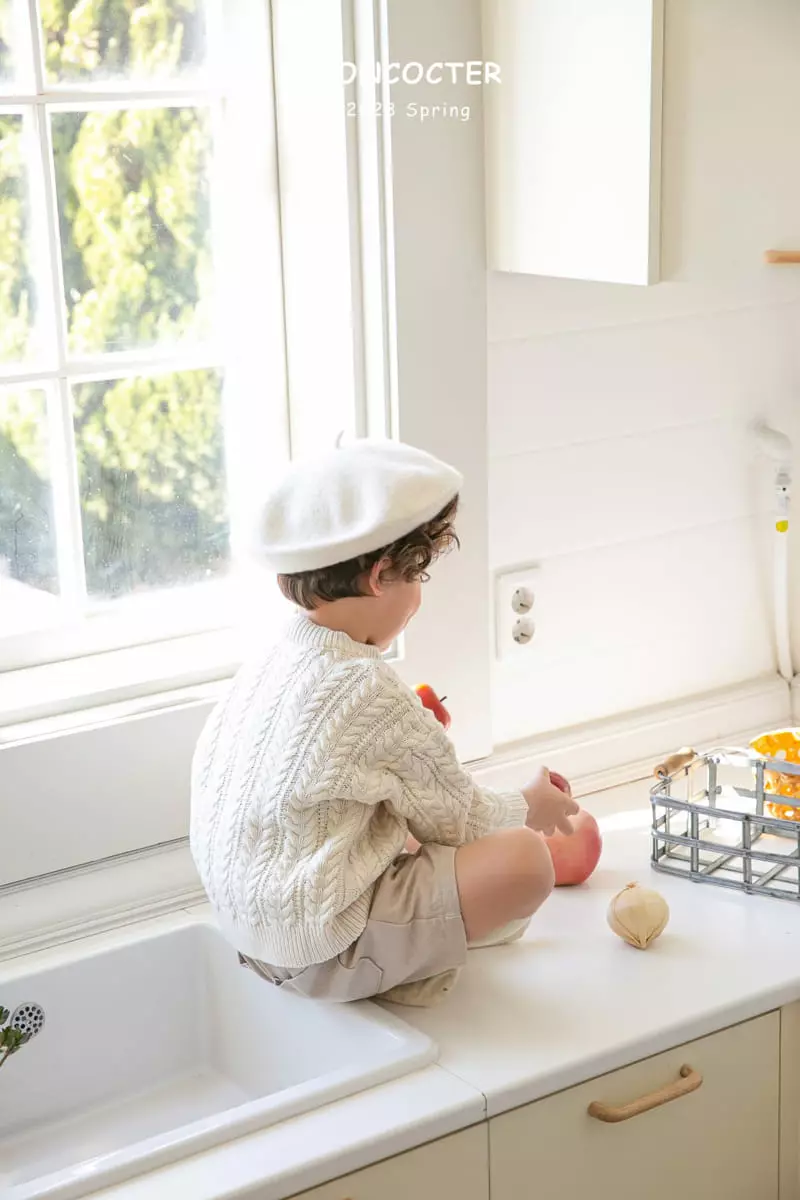 Concocter - Korean Children Fashion - #minifashionista - Sweet Fisher Round Knit Tee - 11