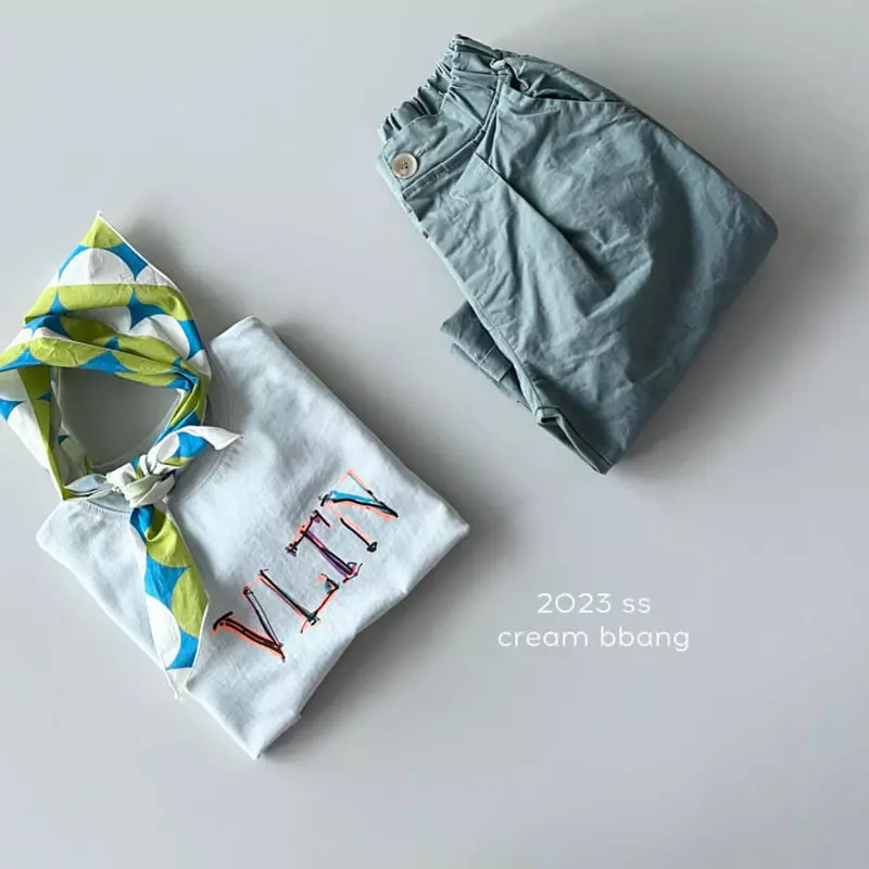 Cream Bbang - Korean Children Fashion - #Kfashion4kids - V L Single Tee - 8