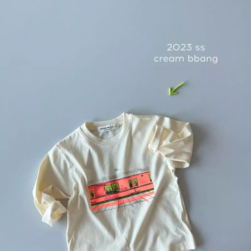 Cream Bbang - Korean Children Fashion - #childofig - Metro Single Tee - 10