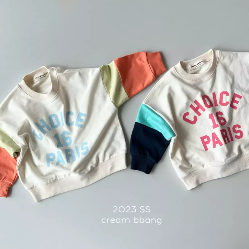 Cream Bbang - Korean Children Fashion - #childofig - Choice Sweatshirt