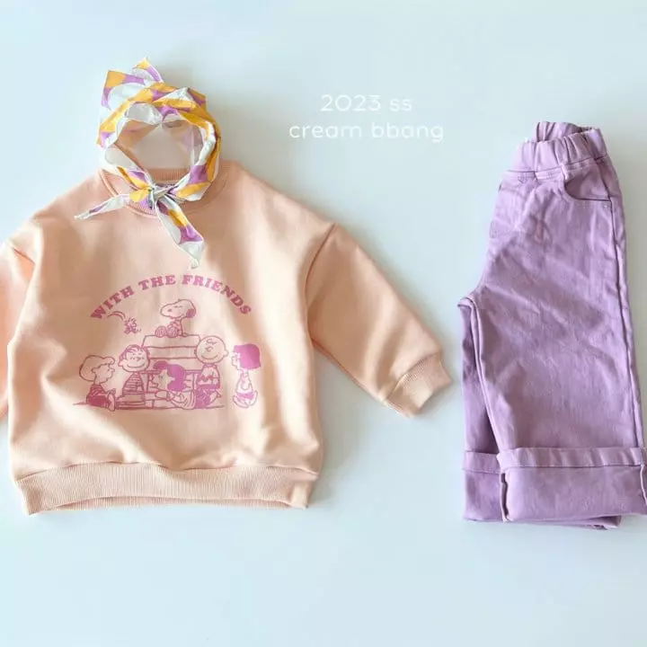 Cream Bbang - Korean Children Fashion - #childrensboutique - With Sweatshirt - 2