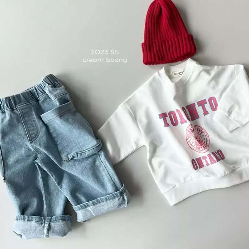 Cream Bbang - Korean Children Fashion - #kidsstore - Toronto Sweatshirt - 10