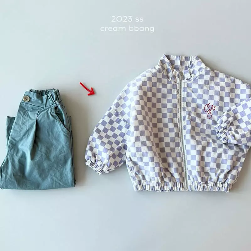 Cream Bbang - Korean Children Fashion - #littlefashionista - Wrinkle Pants - 10