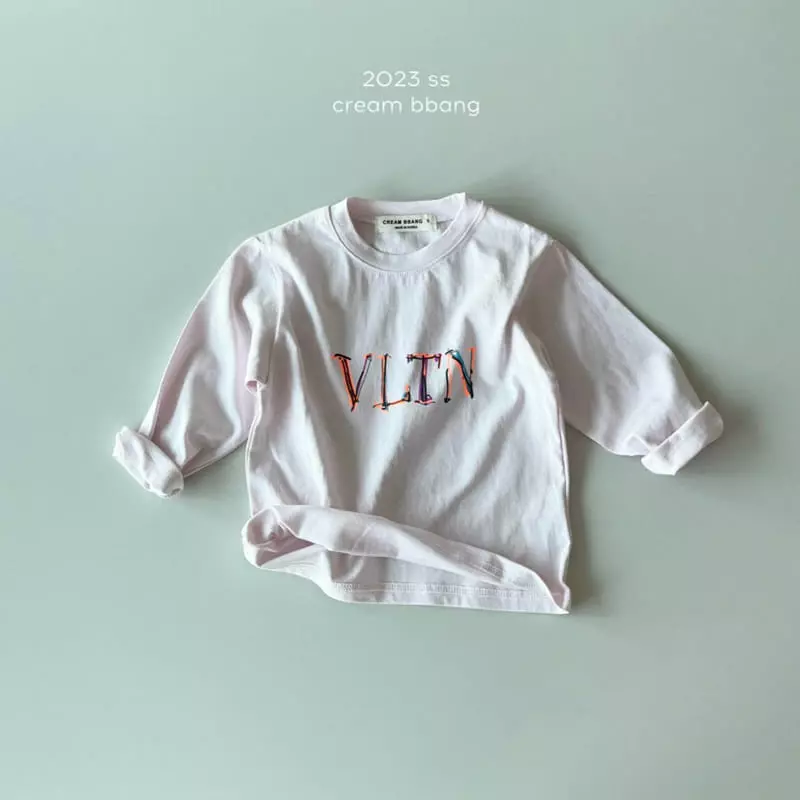 Cream Bbang - Korean Children Fashion - #minifashionista - V L Single Tee - 11