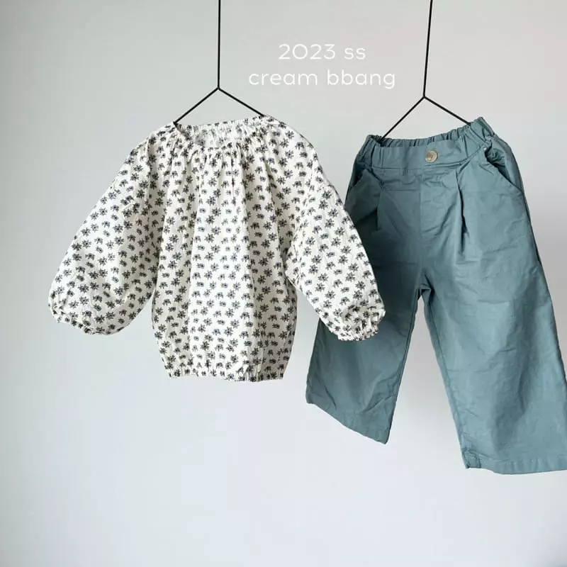 Cream Bbang - Korean Children Fashion - #minifashionista - Wrinkle Pants - 12