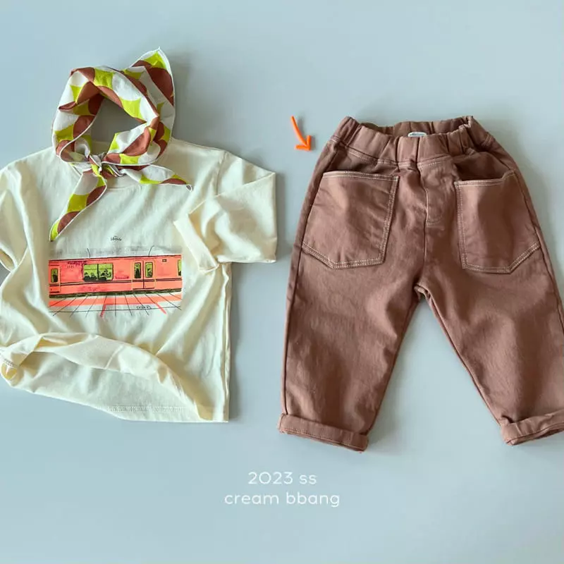 Cream Bbang - Korean Children Fashion - #prettylittlegirls - Metro Single Tee - 6