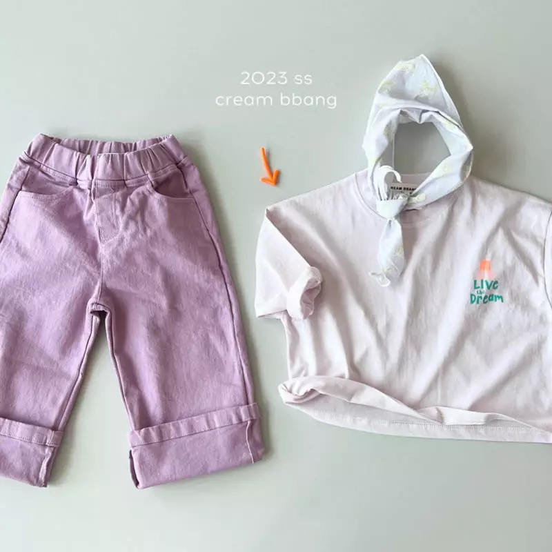 Cream Bbang - Korean Children Fashion - #prettylittlegirls - Dream Single Tee - 7