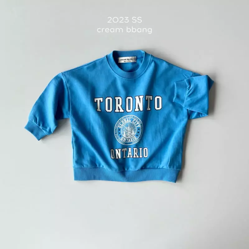 Cream Bbang - Korean Children Fashion - #prettylittlegirls - Toronto Sweatshirt - 2
