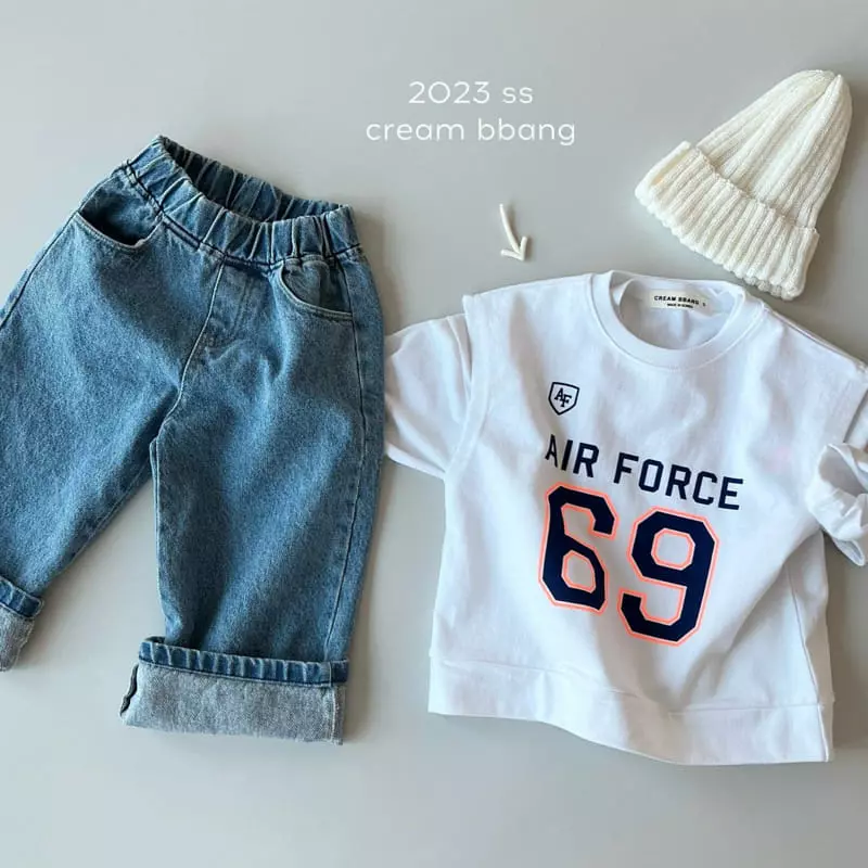 Cream Bbang - Korean Children Fashion - #todddlerfashion - Air Force Vest