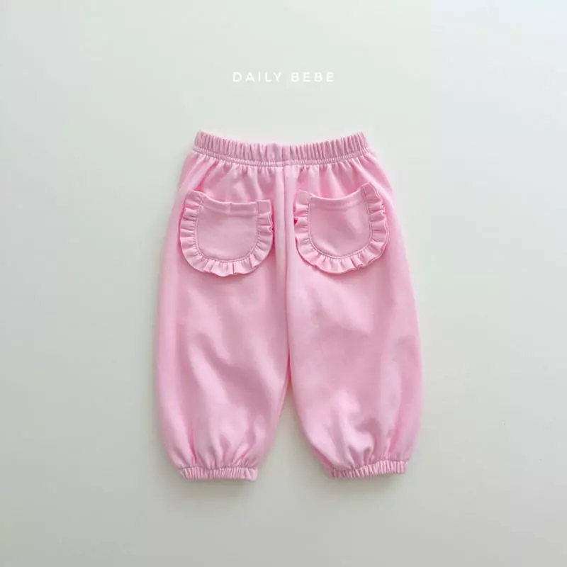 Daily Bebe - Korean Children Fashion - #childofig - Frill Pants