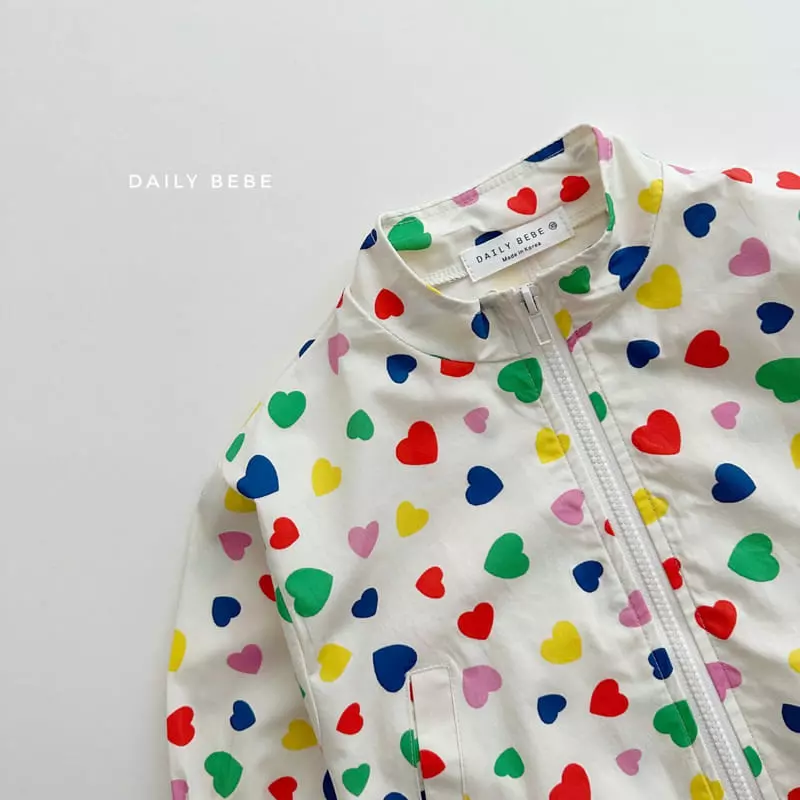 Daily Bebe - Korean Children Fashion - #childofig - Pattern Windbreaker - 12
