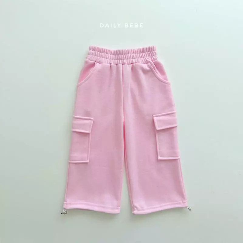 Daily Bebe - Korean Children Fashion - #childofig - MZ Cargo Pants - 4