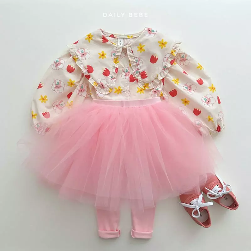 Daily Bebe - Korean Children Fashion - #discoveringself - New Collar Blouse Pattern - 6