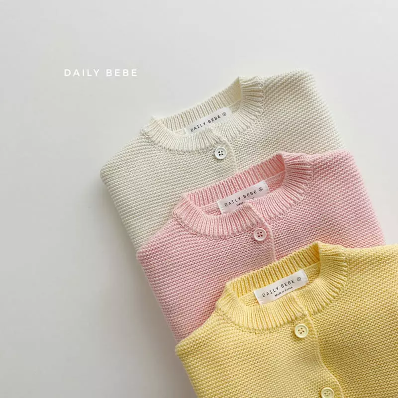 Daily Bebe - Korean Children Fashion - #fashionkids - Spring Cardigan