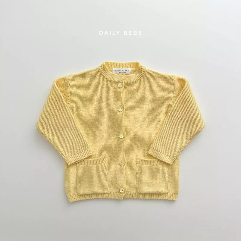 Daily Bebe - Korean Children Fashion - #kidsstore - Spring Cardigan - 3