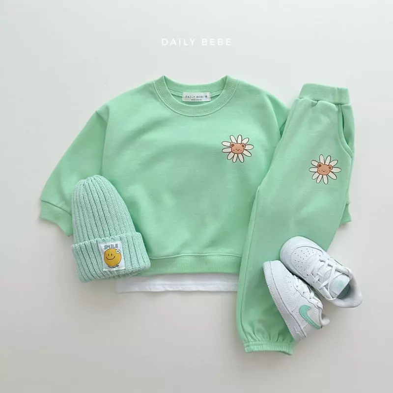 Daily Bebe - Korean Children Fashion - #kidsstore - Daisu Bear Top Bottom Set - 5