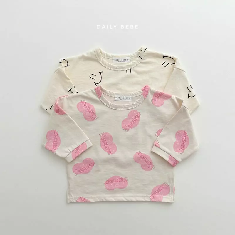 Daily Bebe - Korean Children Fashion - #kidzfashiontrend - Pattern Tee