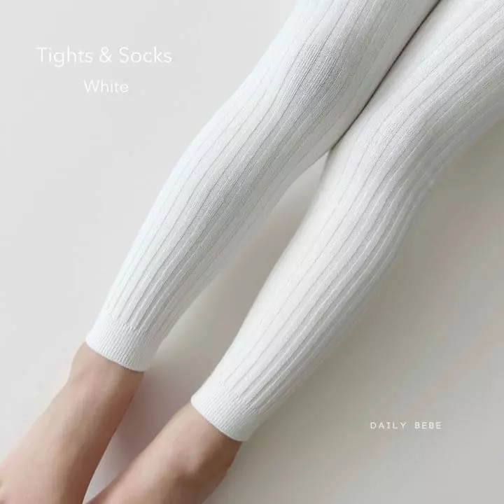 Daily Bebe - Korean Children Fashion - #magicofchildhood - Divid Tights - 7