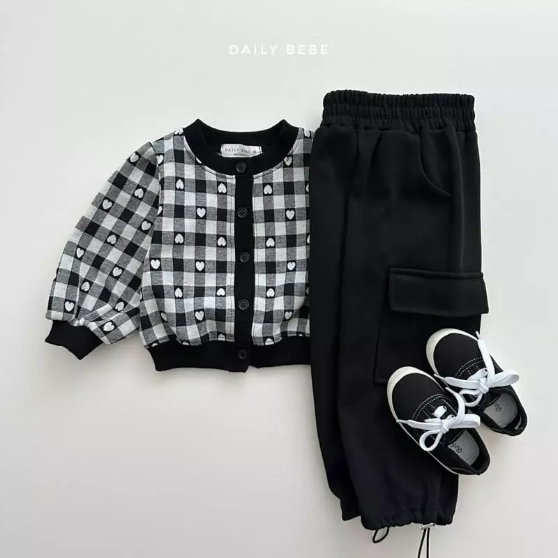 Daily Bebe - Korean Children Fashion - #prettylittlegirls - Heart Cardigan - 11