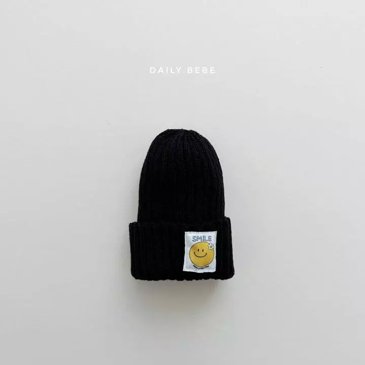 Daily Bebe - Korean Children Fashion - #todddlerfashion - Smile Patch Beanie - 9
