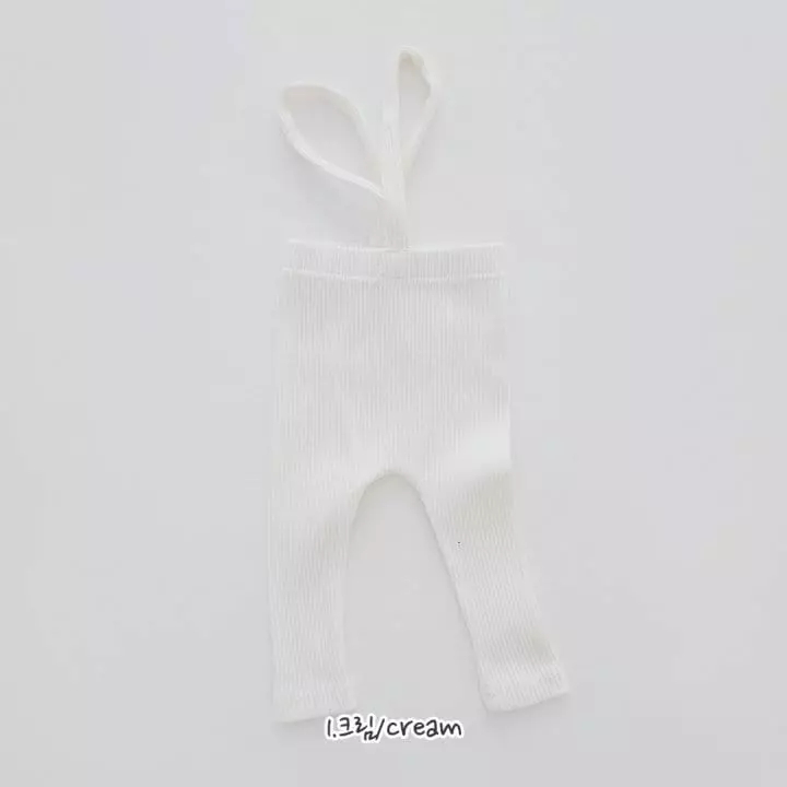 Daily Daily - Korean Children Fashion - #designkidswear - Bebe Dandan Rib Leggings - 3