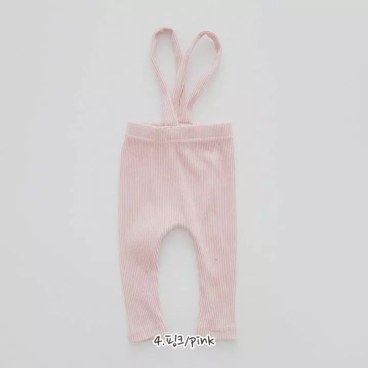 Daily Daily - Korean Children Fashion - #kidsshorts - Bebe Dandan Rib Leggings - 6