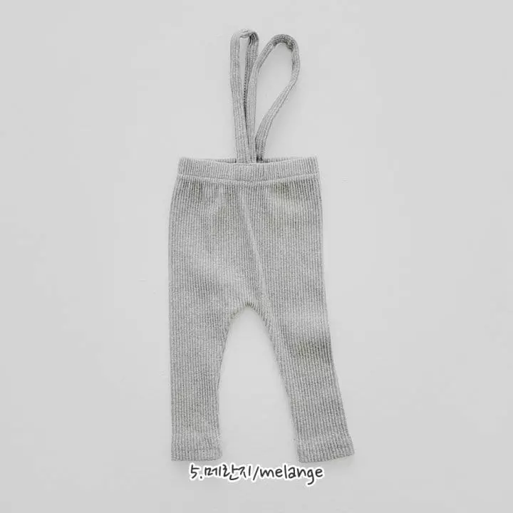 Daily Daily - Korean Children Fashion - #kidsstore - Bebe Dandan Rib Leggings - 7