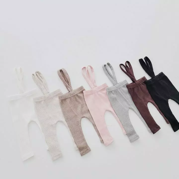 Daily Daily - Korean Children Fashion - #magicofchildhood - Bebe Dandan Rib Leggings - 11