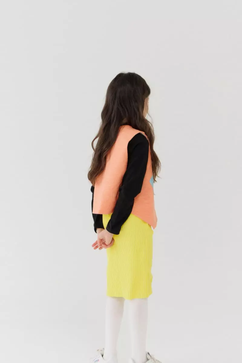 Dalkomhai - Korean Children Fashion - #kidsshorts - Rib Skirt - 8