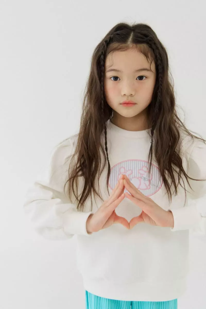 Dalkomhai - Korean Children Fashion - #fashionkids - Rabbit Friends Sweatshirt - 4