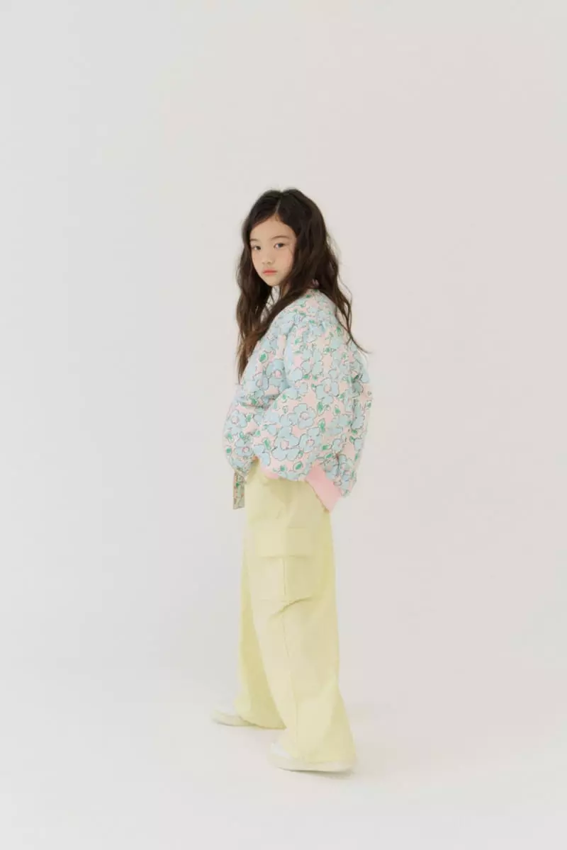 Dalkomhai - Korean Children Fashion - #kidsstore - Flower Jumper - 2