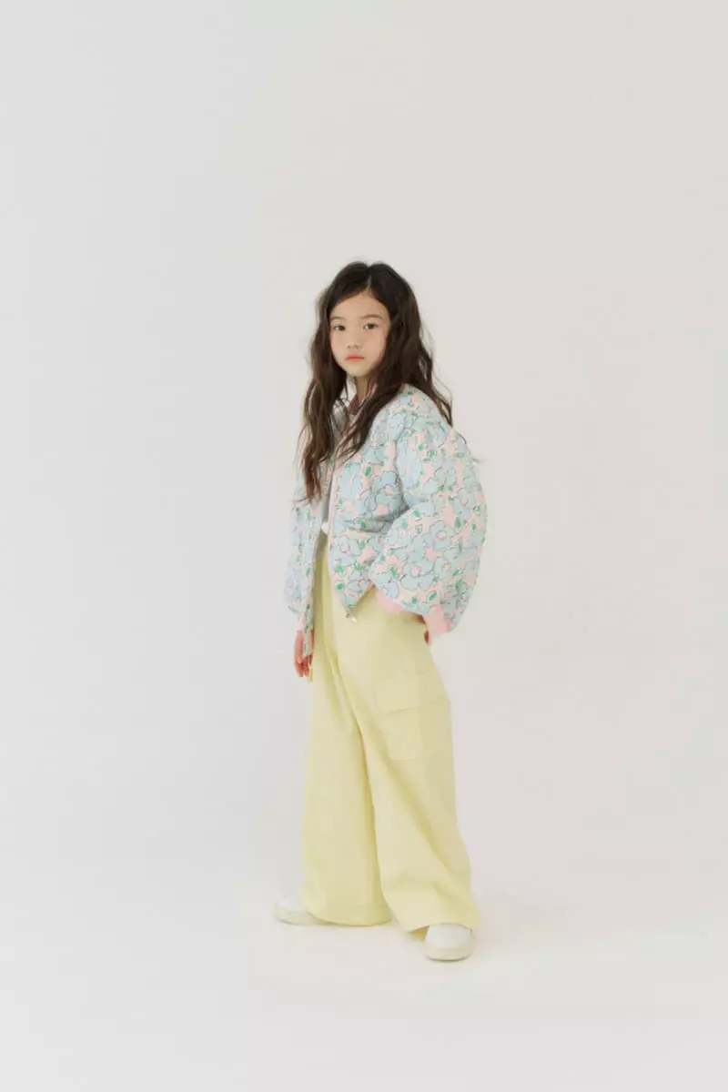 Dalkomhai - Korean Children Fashion - #minifashionista - Flower Jumper - 7