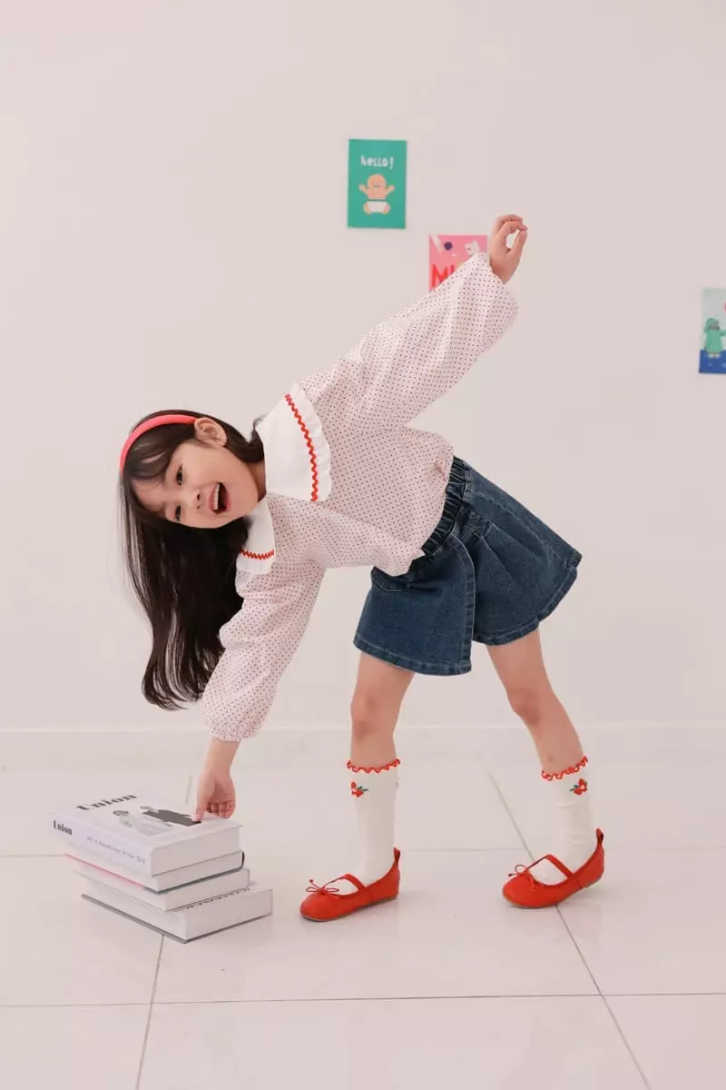 Dalla - Korean Children Fashion - #kidsstore - Wrap Skirt Pants - 7