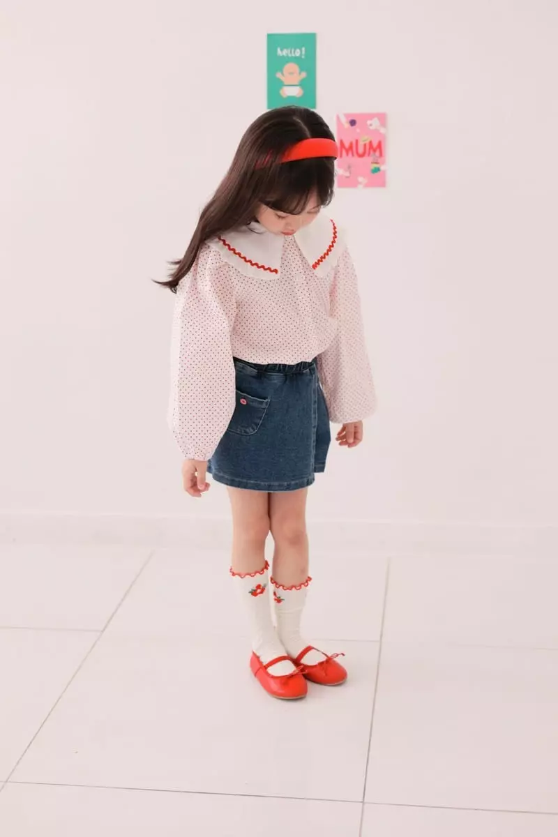 Dalla - Korean Children Fashion - #magicofchildhood - Wave Blouse - 5