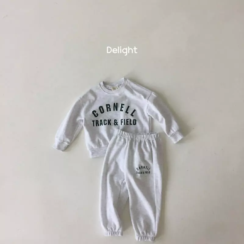 Delight - Korean Children Fashion - #childofig - Classic Connel Top Bottom Set - 8
