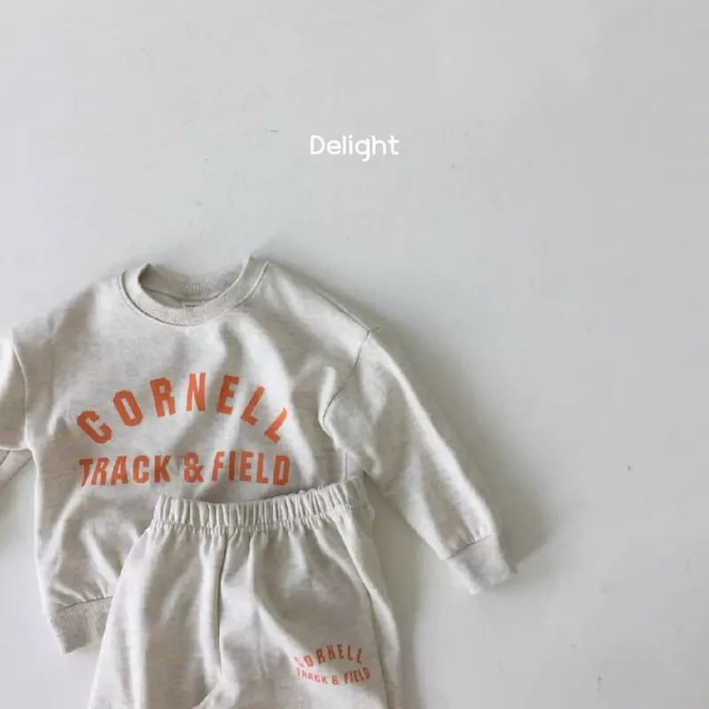 Delight - Korean Children Fashion - #discoveringself - Classic Connel Top Bottom Set - 11