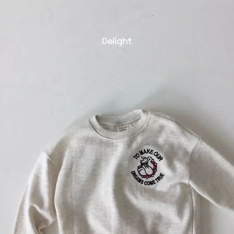 Delight - Korean Children Fashion - #kidsshorts - Bull Dog Top Bottom Set - 7