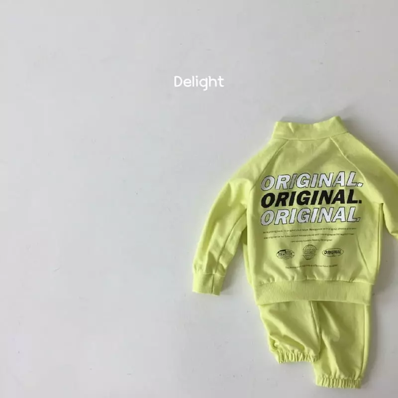 Delight - Korean Children Fashion - #kidzfashiontrend - Original Half Top Bottom Set - 9