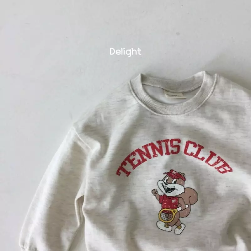 Delight - Korean Children Fashion - #kidzfashiontrend - Tennis Squirrel Top Bottom Set - 8
