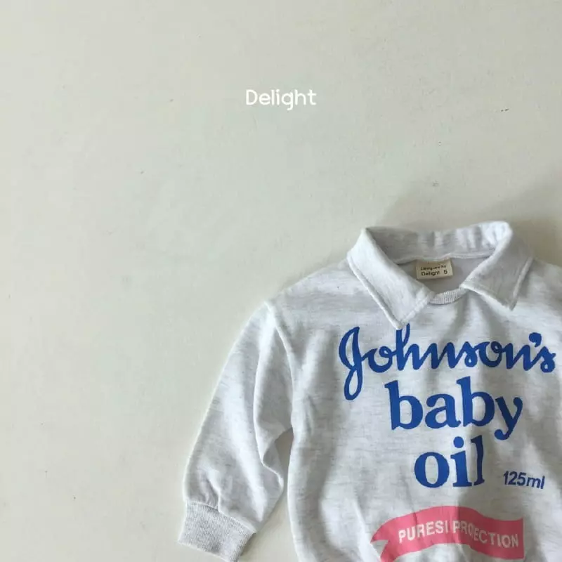 Delight - Korean Children Fashion - #magicofchildhood - Oil Collar Top Bottom Set - 7