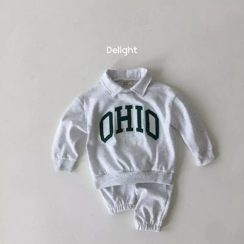 Delight - Korean Children Fashion - #stylishchildhood - Ohaio Top Bottom Set - 5