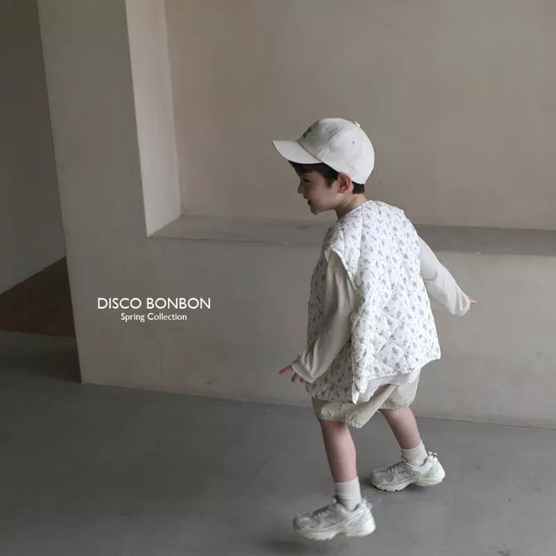 Disco Bonbon - Korean Children Fashion - #kidzfashiontrend - Floral Vest - 4