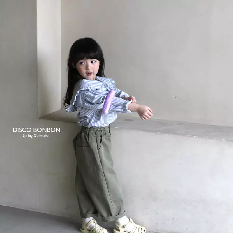 Disco Bonbon - Korean Children Fashion - #fashionkids - Berry Pants - 3