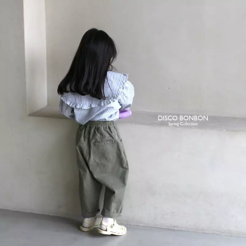 Disco Bonbon - Korean Children Fashion - #fashionkids - Berry Pants - 4