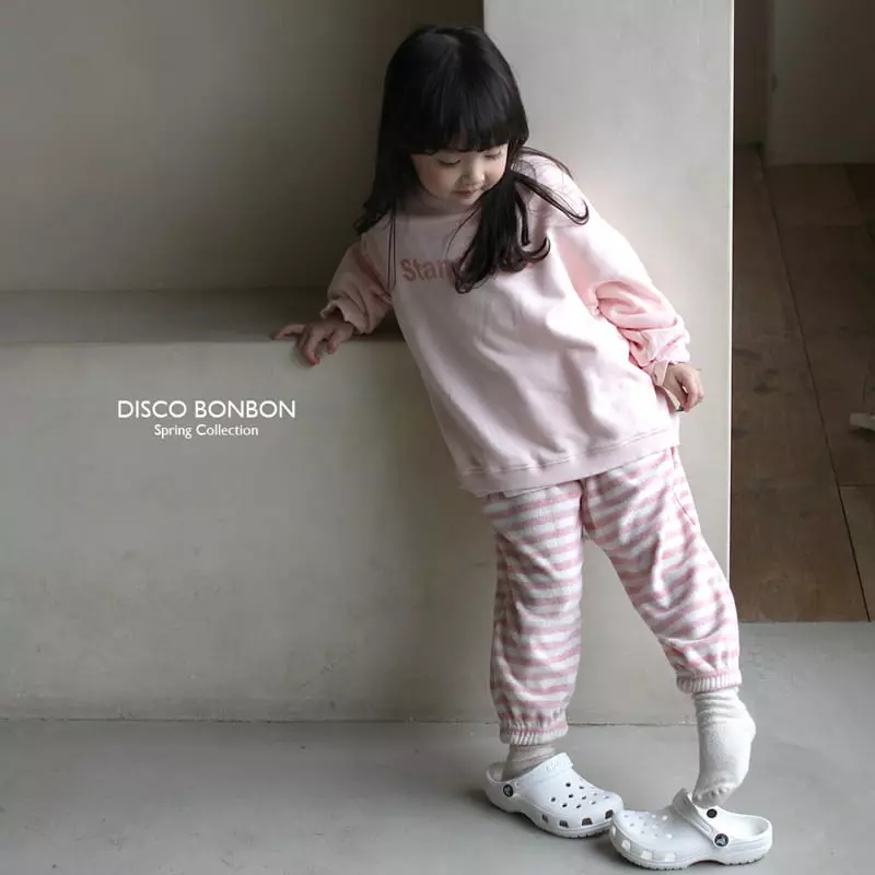 Disco Bonbon - Korean Children Fashion - #minifashionista - Light Pants - 3