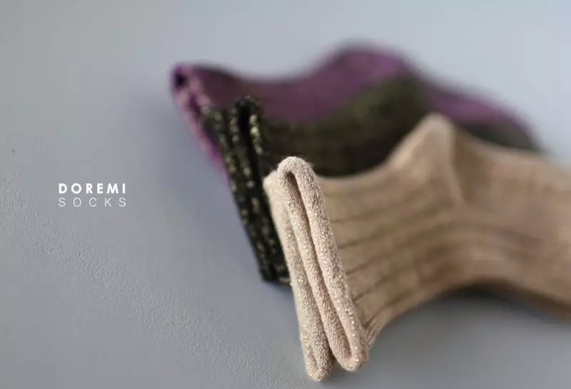 Doremi Socks - Korean Children Fashion - #Kfashion4kids - Glitter Socks - 7